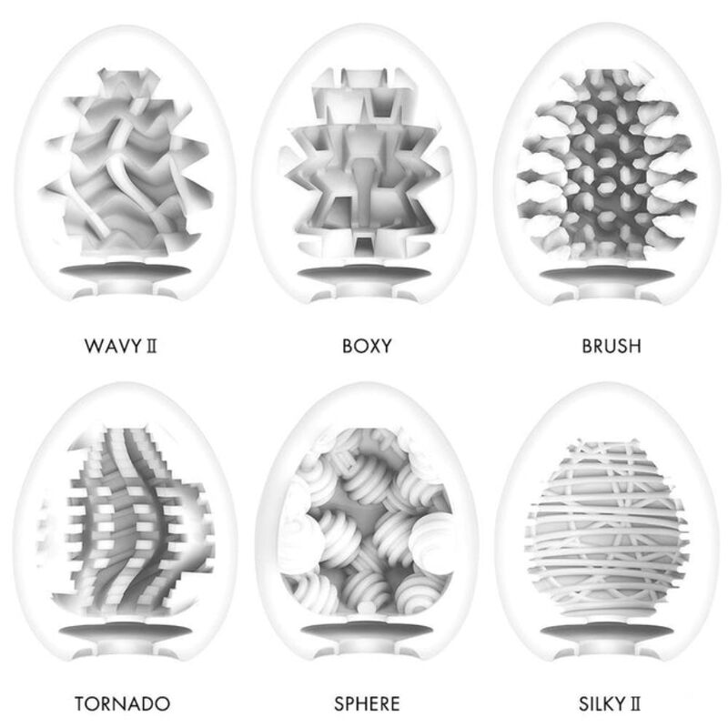 TENGA - EASY BEAT MASTURBATOR EIERPACK 6 EINHEITEN