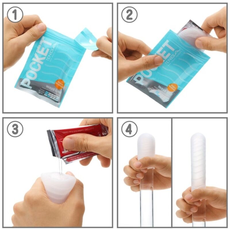 TENGA - TASCHENMASTURBATOR MIT BLOCKIERTER KANTE