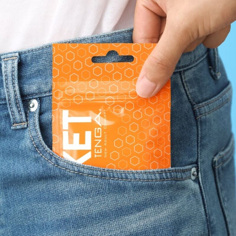 TENGA - TASCHENMASTURBATOR MIT BLOCKIERTER KANTE
