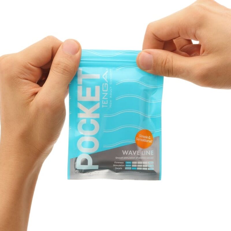 TENGA - TASCHENMASTURBATOR MIT BLOCKIERTER KANTE