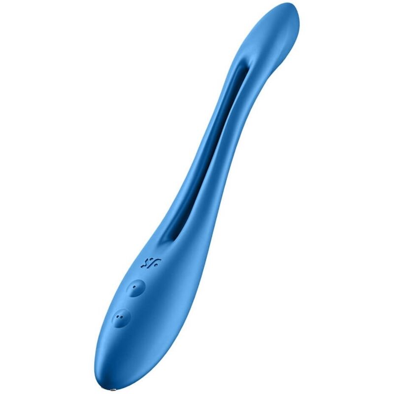 SATISFYER - ELASTISCHER SPIEL-MULTI-VIBRATOR BLAU