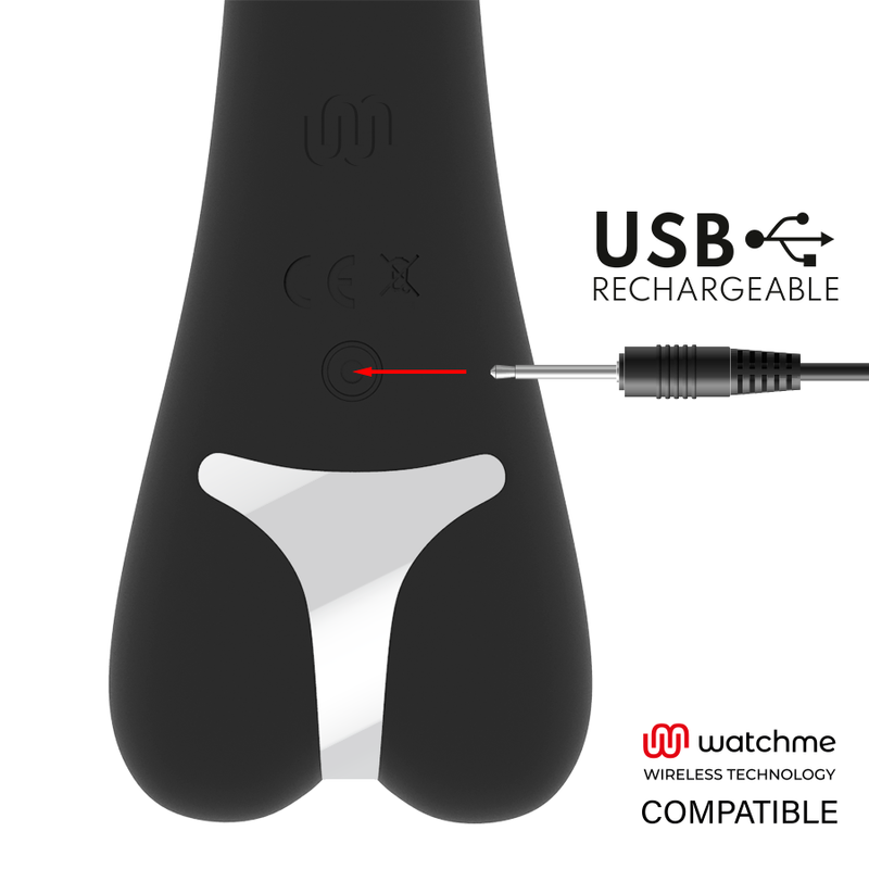 BRILLY GLAM - VIBRATORE RYAN WATCHME COMPATIBILE CON TECNOLOGIA WIRELESS