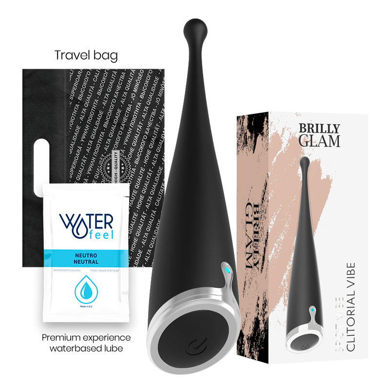 BRILLY GLAM - SPOT VIBE KLITORIAL SCHWARZ
