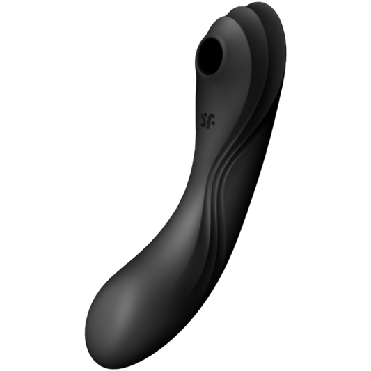 SATISFYER - CURVY TRINITY 4 VIBRATORE AIR PULSE NERO