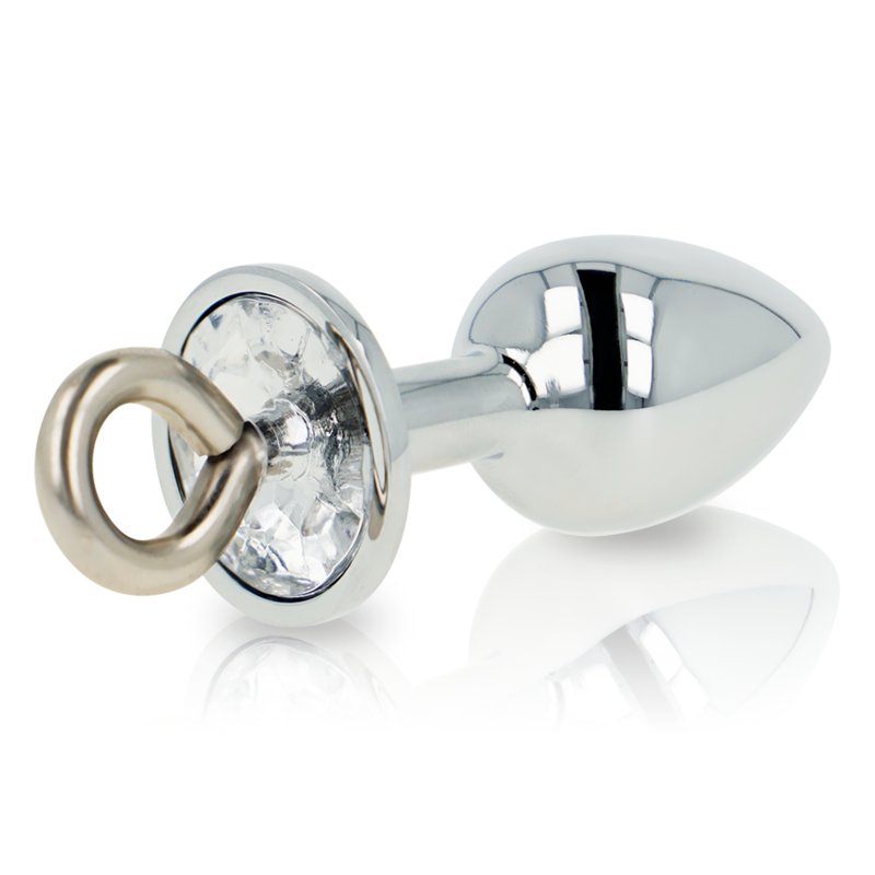 OHMAMA FETISCH METALL BUTT PLUG MIT RING