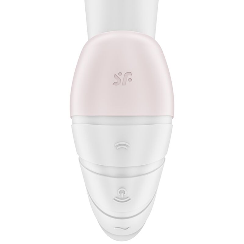 SATISFYER - SUPERNOVA LUFTPULS-STIMULATOR &amp; VIBRATION WEISS