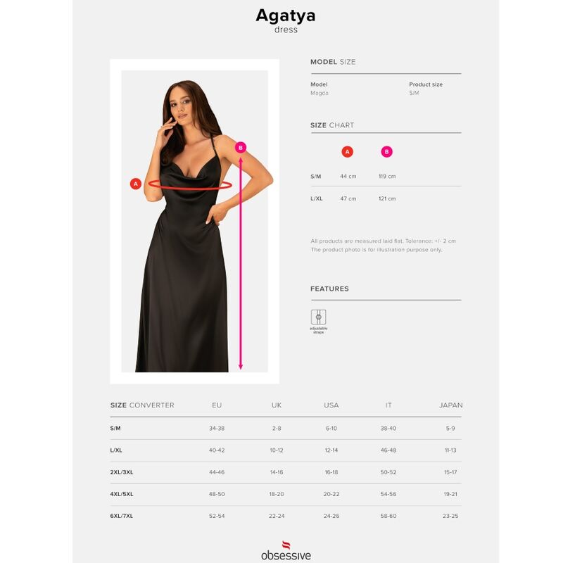 OBSESSIVE - AGATYA-KLEID S/M