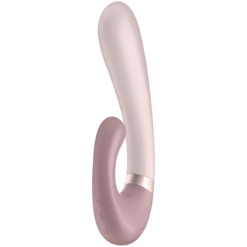 SATISFYER - HEAT WAVE VIBRATOR-APP ROSA