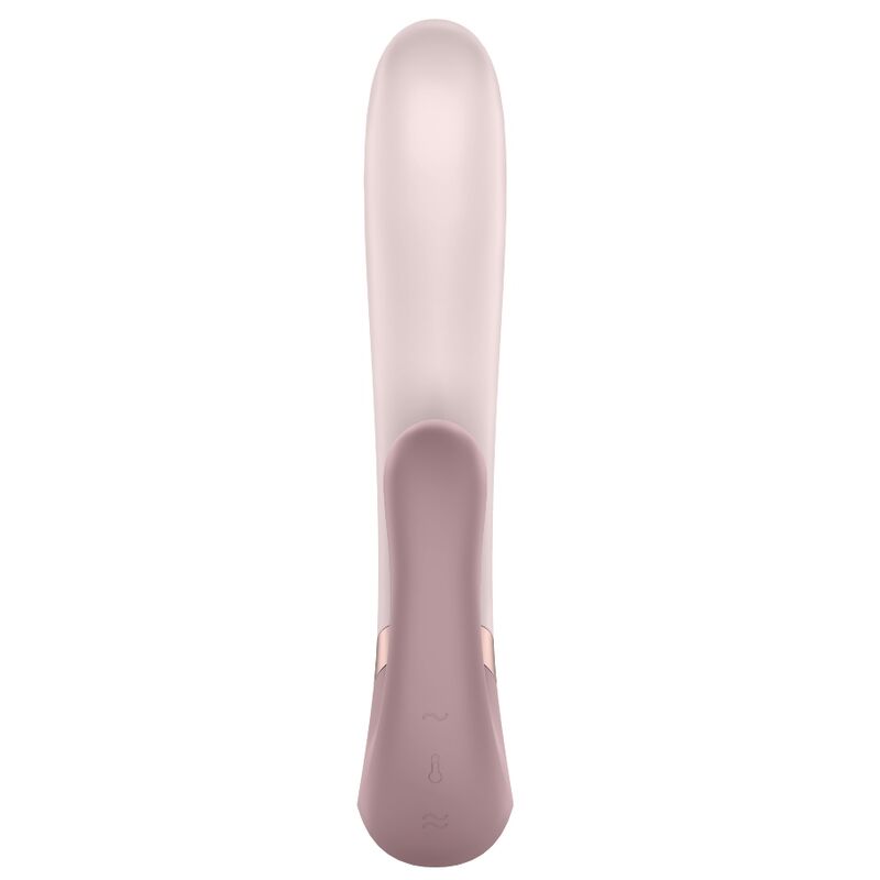 SATISFYER - HEAT WAVE VIBRATOR-APP ROSA