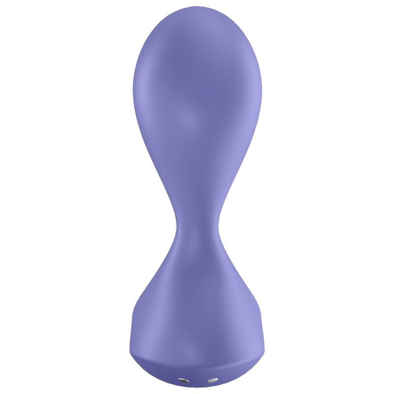 SATISFYER - SWEET SEAL VIBRIERENDER PLUG APP VIOLETT