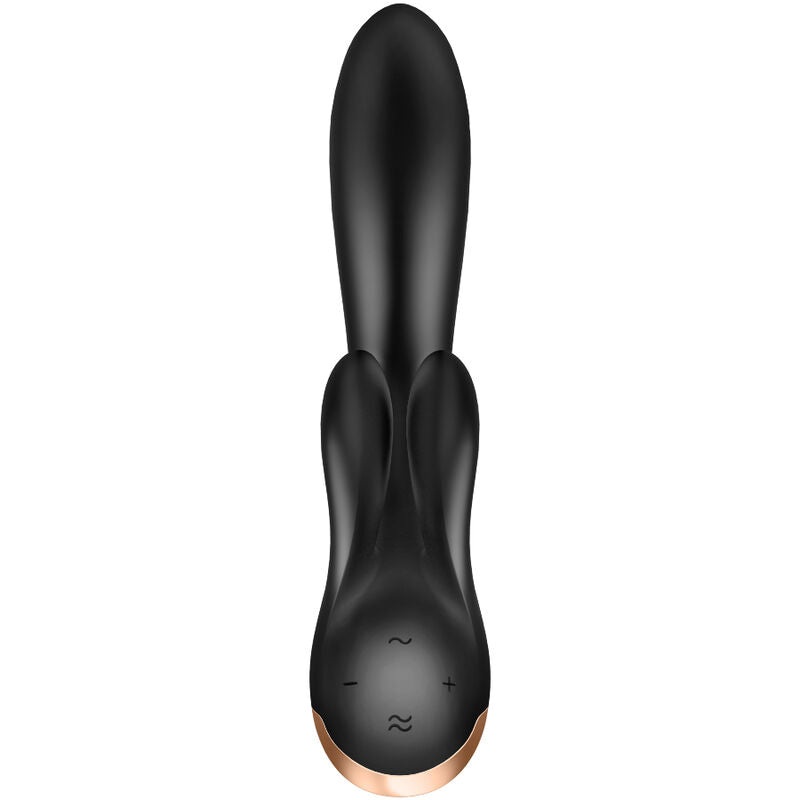 SATISFYER - VIBRATORE DOPPIO FLEX APP BIANCO