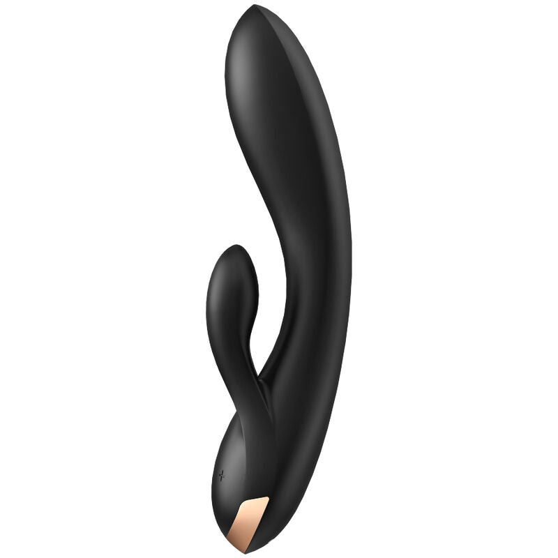 SATISFYER - VIBRATORE DOPPIO FLEX APP BIANCO