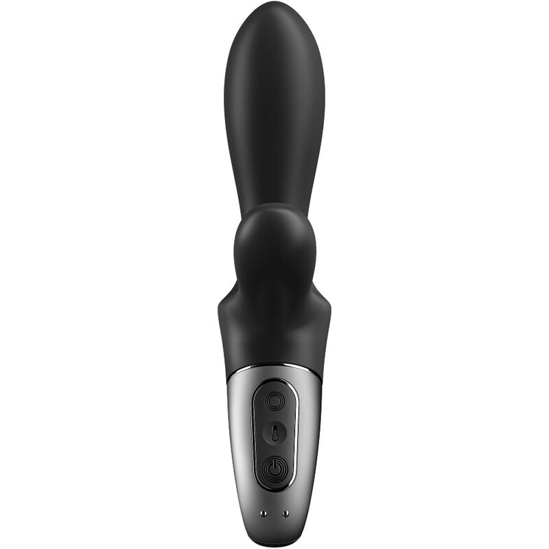 SATISFYER - HEAT CLIMAX+ VIBRATORE ANALE APP NERO