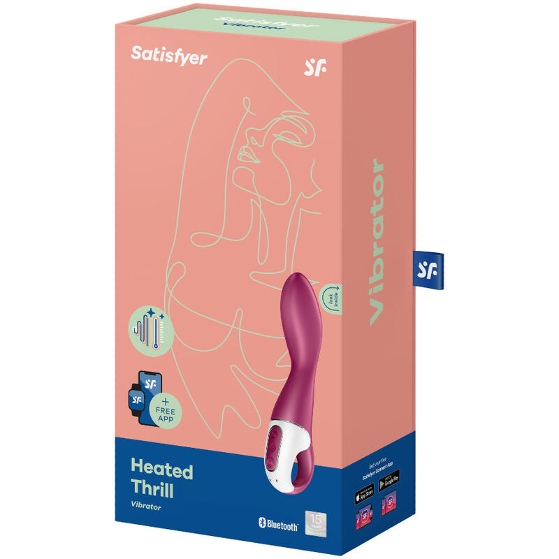 SATISFYER - VIBRATORE PER PUNTO G RISCALDATO THRILL