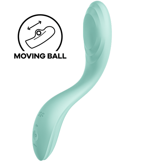 SATISFYER - VIBRATORE GSPOT RRROLLING PLEASURE VERDE