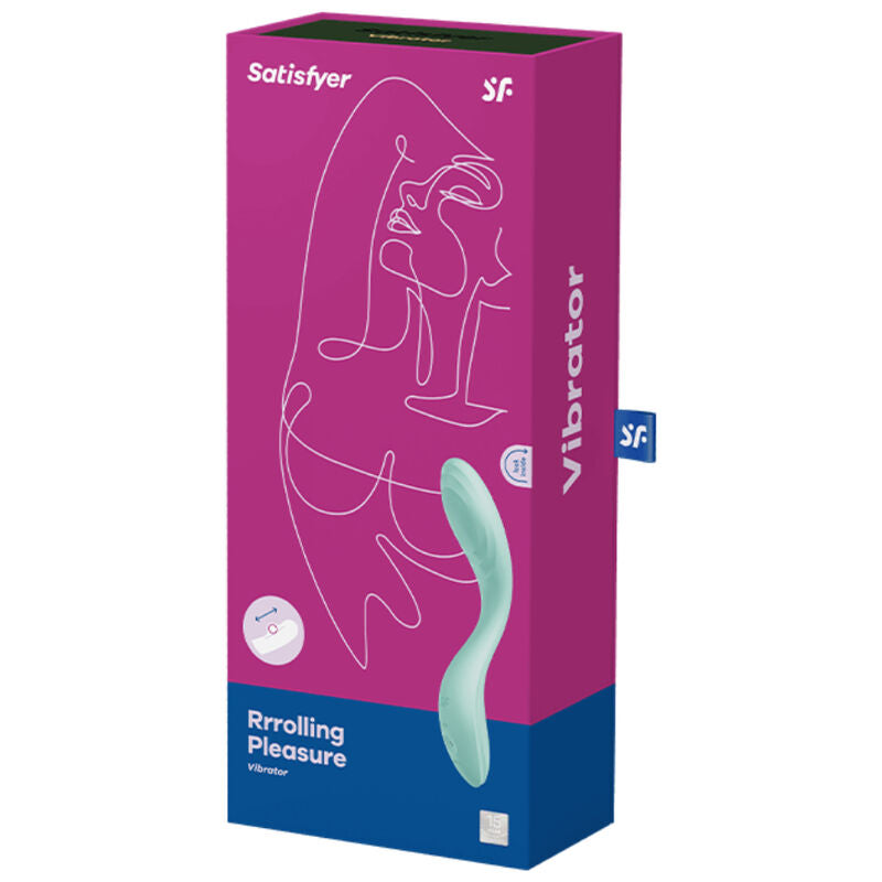 SATISFYER - RRROLLING PLEASURE GSPOT VIBRATOR GREEN