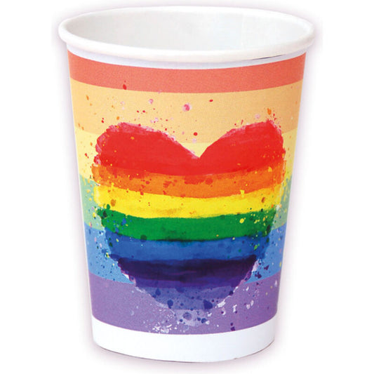 PRIDE - SET 8 LGBT FLAG CUPS