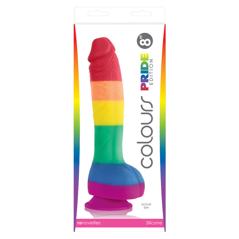 BANDIERA LGBT - DILDO 19 CM