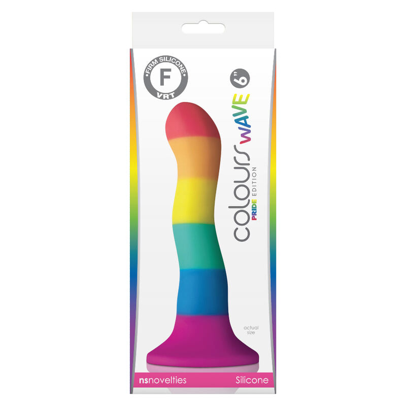 PRIDE - LGBT FLAGGE DILDO WAVE 17 CM