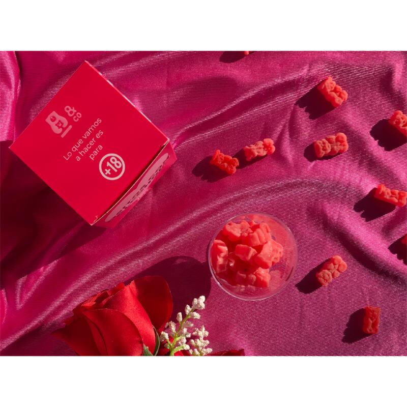 OSITO & CO - GUMMY BEARS WITH ALCOHOL GIN & STRAWBERRY