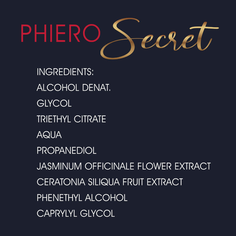 500 COSMETICS - PHIERO SECRET COMBINAZIONE NATURALE INODORE DI ORMONI SESSUALI FEMMINILI 15 ML