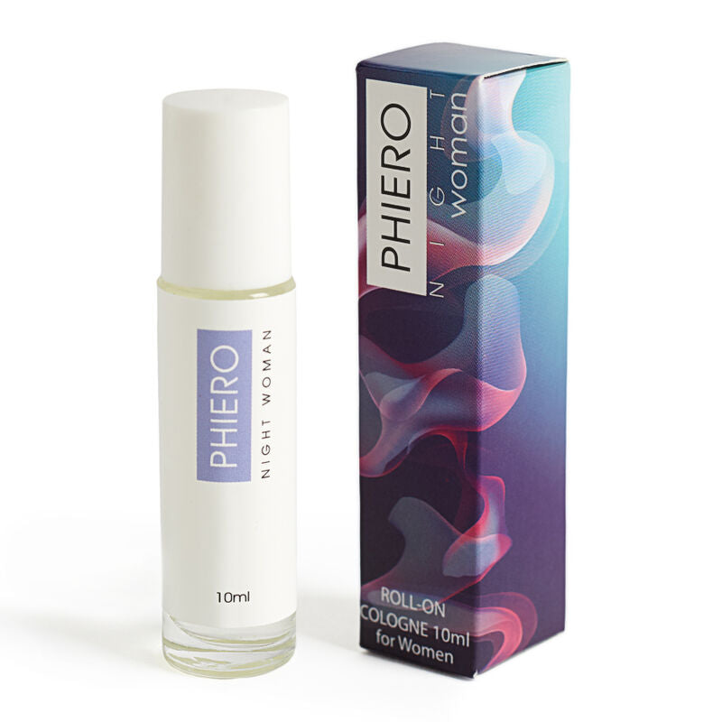 500 COSMETICS - PHIERO NIGHT WOMAN. PROFUMO AI FEROMONI IN FORMATO ROLL-ON PER DONNA