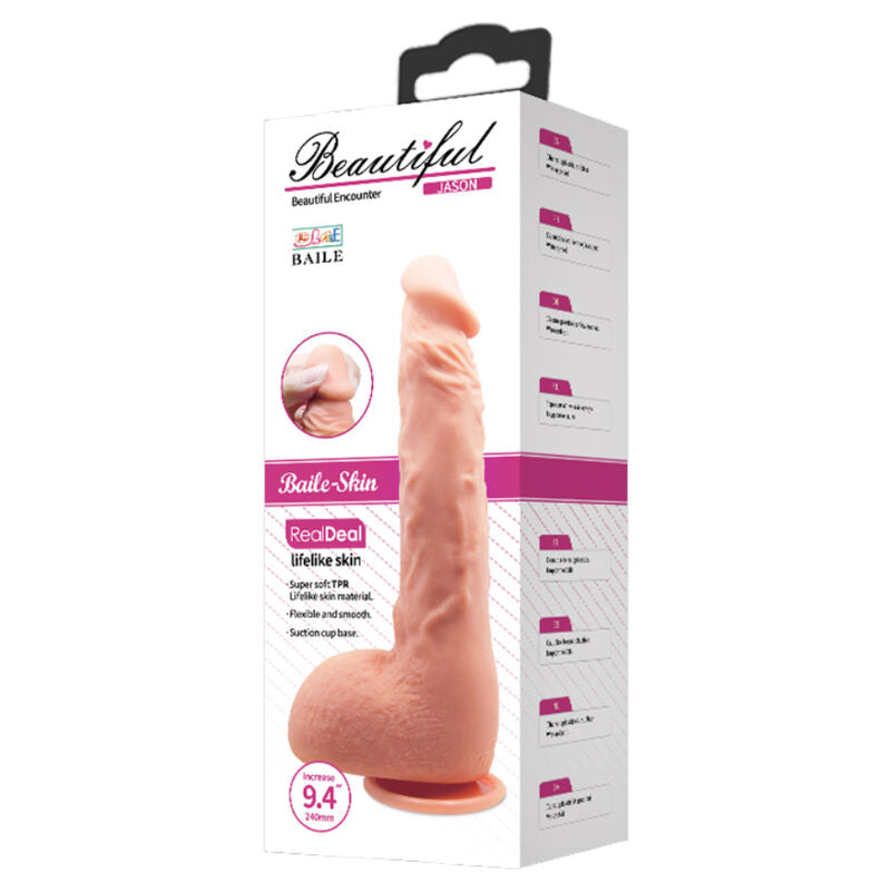 BAILE - REALISTISCHER DILDO JASON NATURAL 24 CM