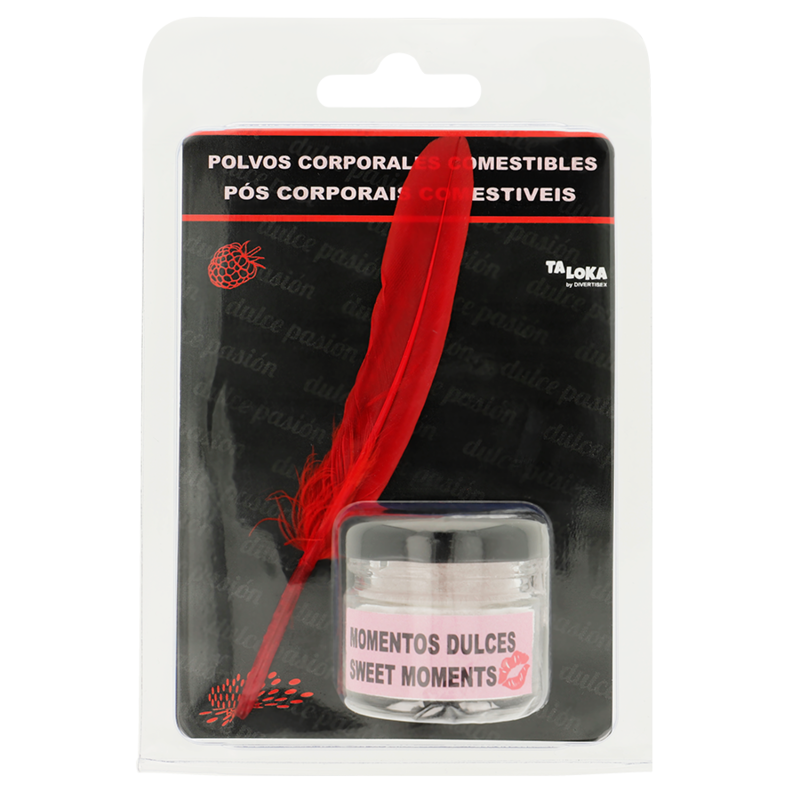 DIABLO GOLOSO - RASPBERRY EDIBLE BODY POWDER