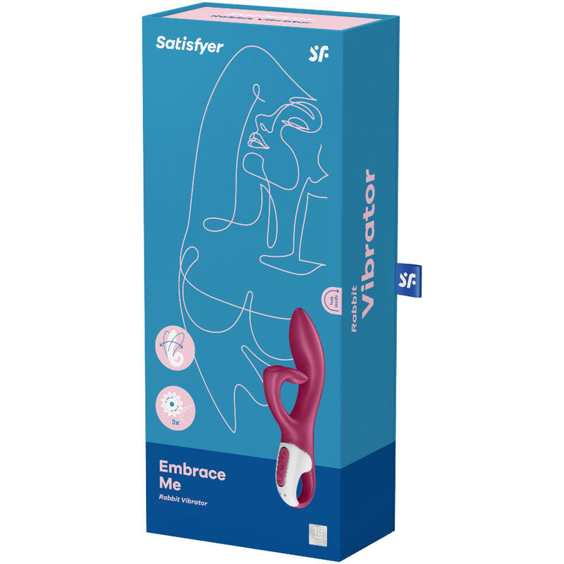 SATISFYER - VIBRATORE GSPOT EMBRACE ME BERRY