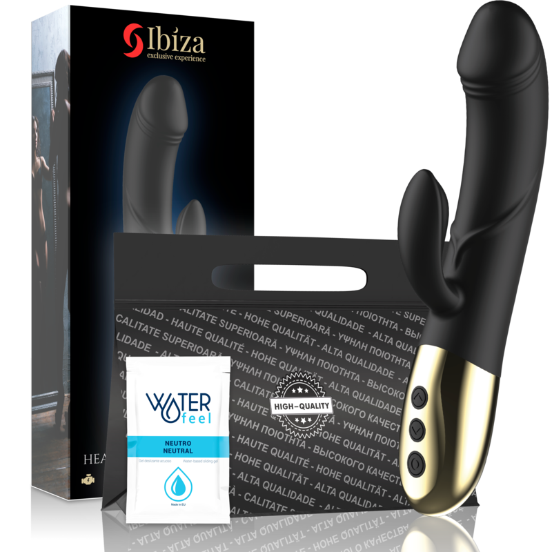 IBIZA - LEISTUNGSSTARKER ANATOMISCHER VIBRATOR MIT RABBIT