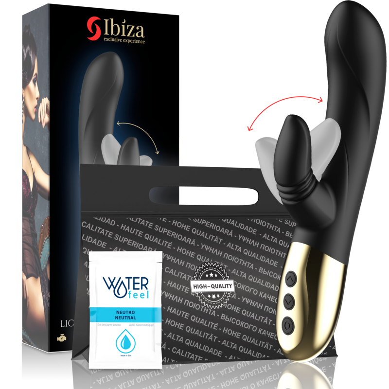 IBIZA - VIBRATOR NEUE ERFAHRUNG MIT LECKENDEM RABBIT