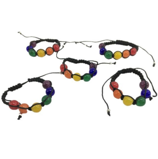 PRIDE - LGBT FLAG LARGE BALL BRACELET