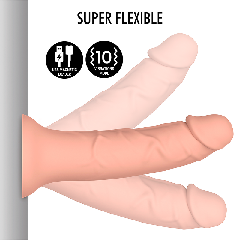 MITOLOGIA - ASHER ORIGINAL DILDO M - VIBRATORE COMPATIBILE CON TECNOLOGIA WIRELESS WATCHME