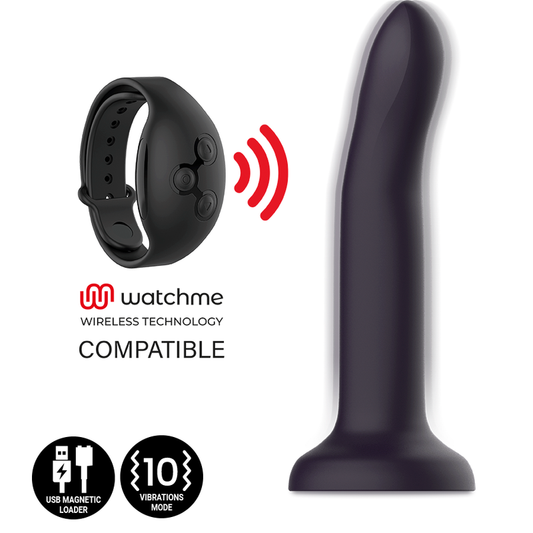 MITOLOGIA DUMAN MYSTIC DILDO S - VIBRATORE WATCHME COMPATIBILE CON TECNOLOGIA WIRELESS