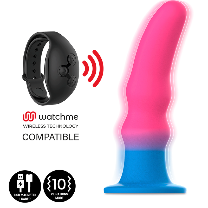 MITOLOGIA - KUNO UTOPIA DILDO S - VIBRATORE WATCHME COMPATIBILE CON TECNOLOGIA WIRELESS