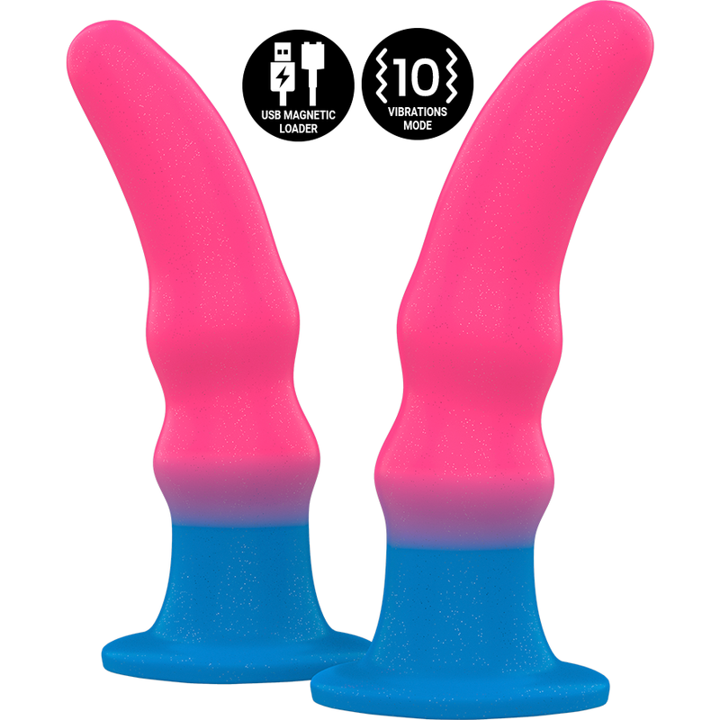 MITOLOGIA - KUNO UTOPIA DILDO M - VIBRATORE COMPATIBILE CON TECNOLOGIA WIRELESS WATCHME