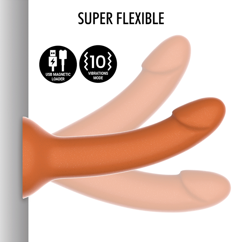 MITOLOGIA - RUNE ROYAL DILDO M - VIBRATORE WATCHME COMPATIBILE CON TECNOLOGIA WIRELESS