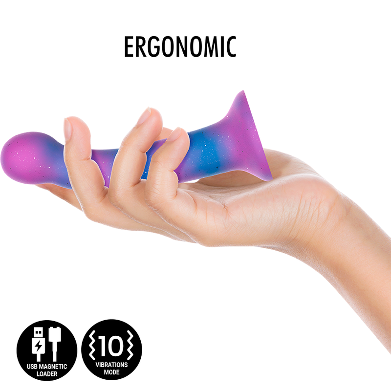 MITOLOGIA - DION GALACTIC DILDO S - VIBRATORE WATCHME COMPATIBILE CON TECNOLOGIA WIRELESS