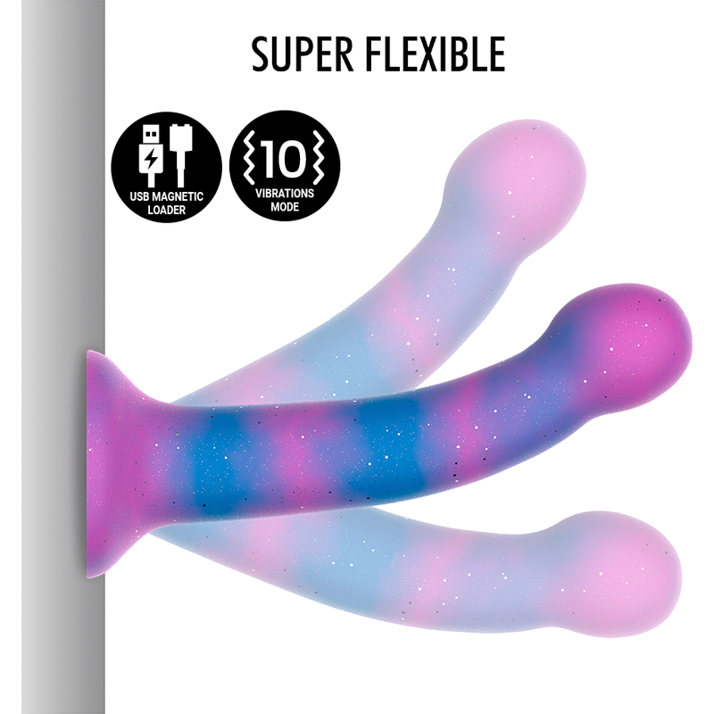 MITOLOGIA - DION GALACTIC DILDO S - VIBRATORE WATCHME COMPATIBILE CON TECNOLOGIA WIRELESS