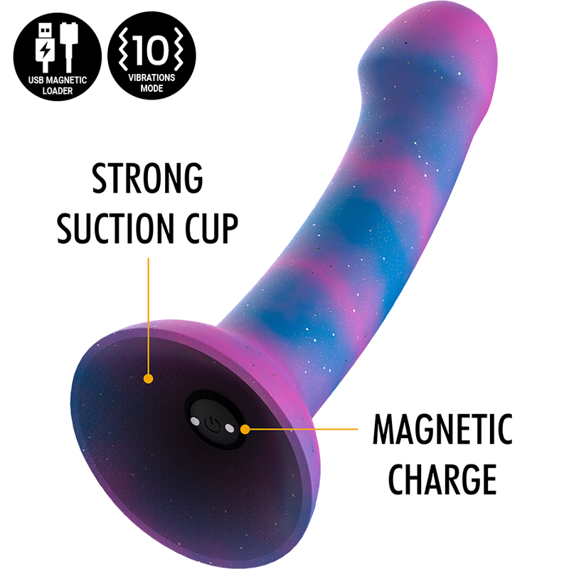 MYTHOLOGIE – DION GALACTIC DILDO M – VIBRATOR WATCHME KOMPATIBEL MIT WIRELESS-TECHNOLOGIE