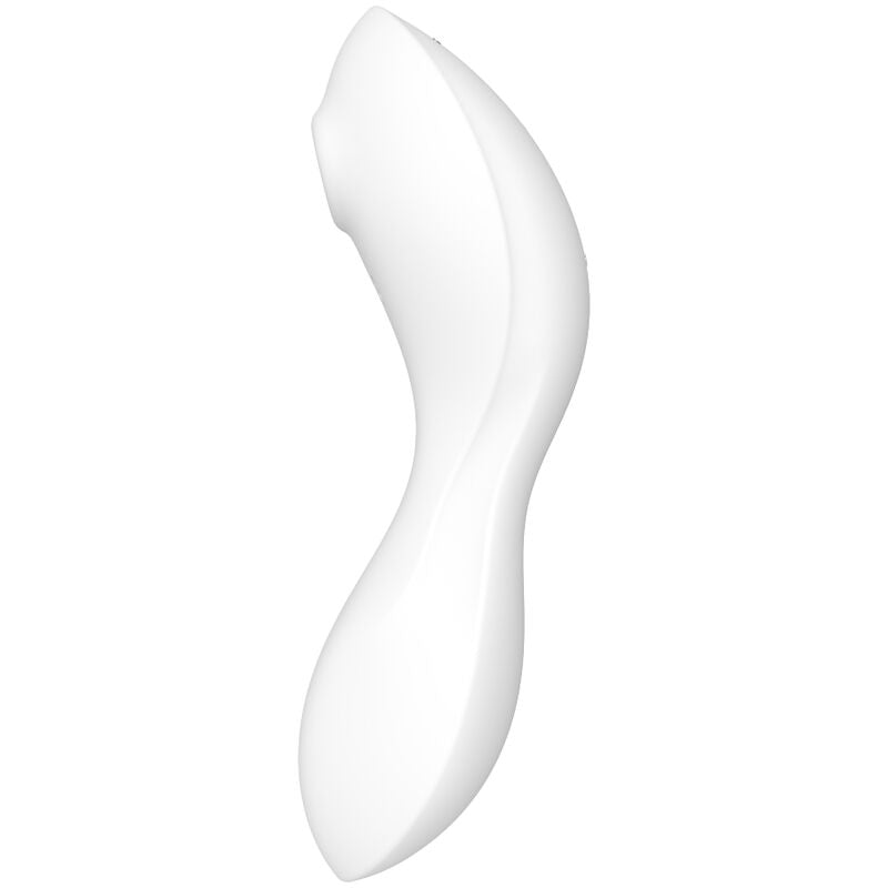 SATISFYER - CURVY TRINITY 5 AIR PULSE STIMULATOR &amp; VIBRATOR APP WEISS