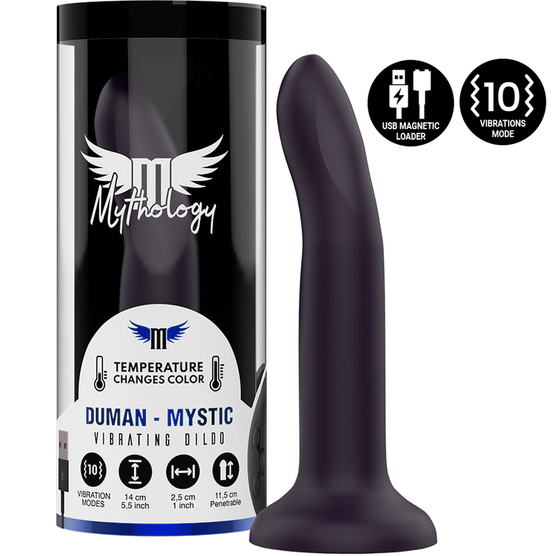 MITOLOGIA DUMAN MYSTIC DILDO S - VIBRATORE WATCHME COMPATIBILE CON TECNOLOGIA WIRELESS