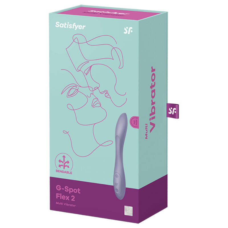 SATISFYER - G-SPOT FLEX 2 MULTIVIBRATOR LILA