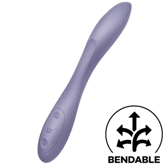 SATISFYER - G-SPOT FLEX 2 MULTI VIBRATORE VIOLA