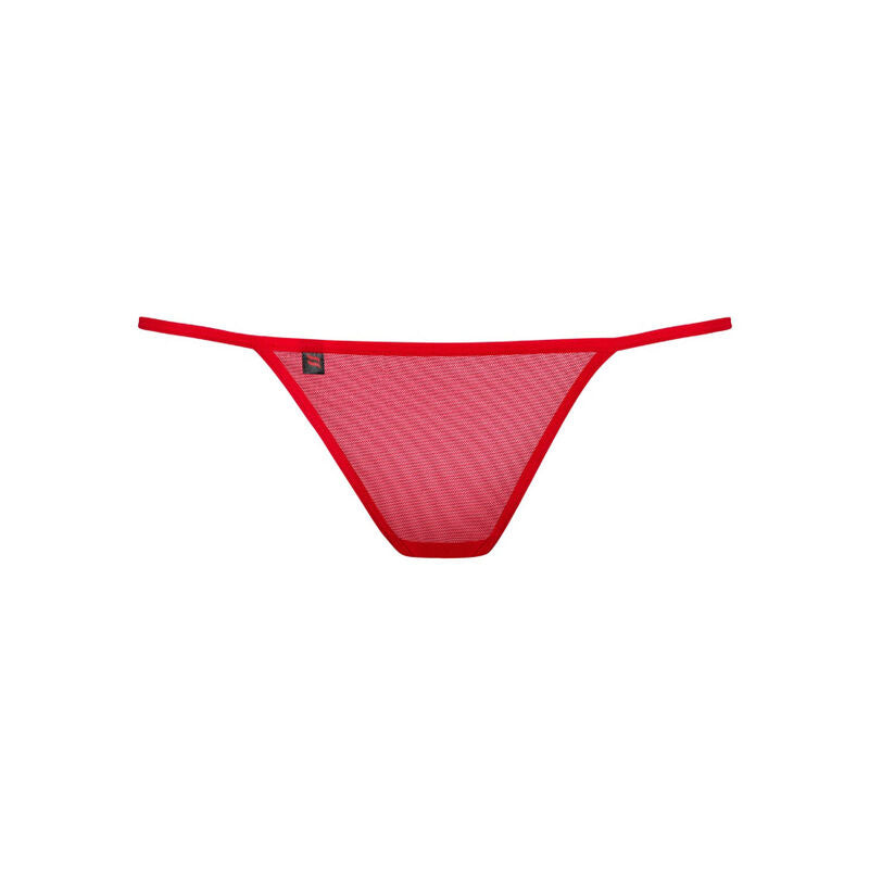 OBSESSIVE - LUIZA TANGA ROT L/XL