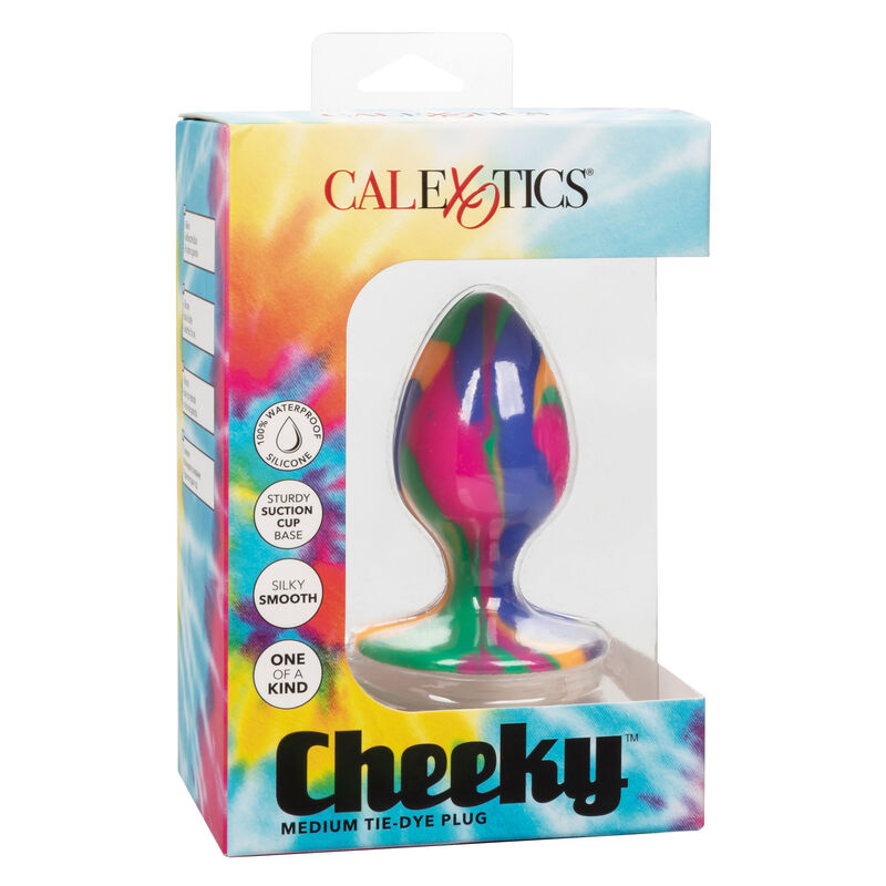 CALEXOTICS - CHEEKY MEDIUM TIE-DYE PLUG ANALE