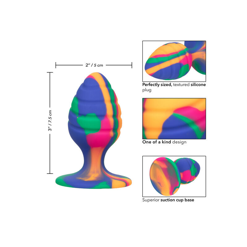 CALEXOTICS - CHEEKY MITTLERE SWIRL-ANALPLUGE