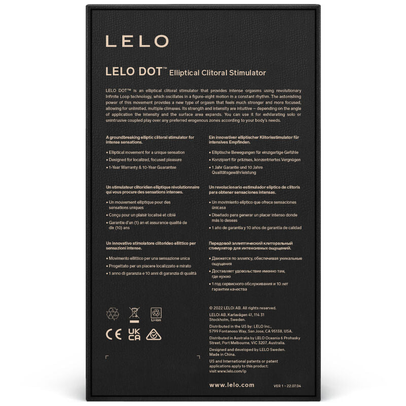 LELO - DOT KLITORIS-STIMULATOR - AQUAGRÜN