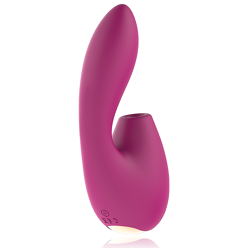 COVERME - VIBRATORE PER ASPIRAZIONE CLITORIDEA E POTENTE G-SPOT RUSH