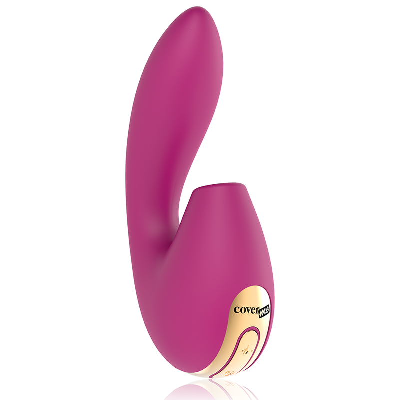 COVERME - VIBRATORE PER ASPIRAZIONE CLITORIDEA E POTENTE G-SPOT RUSH